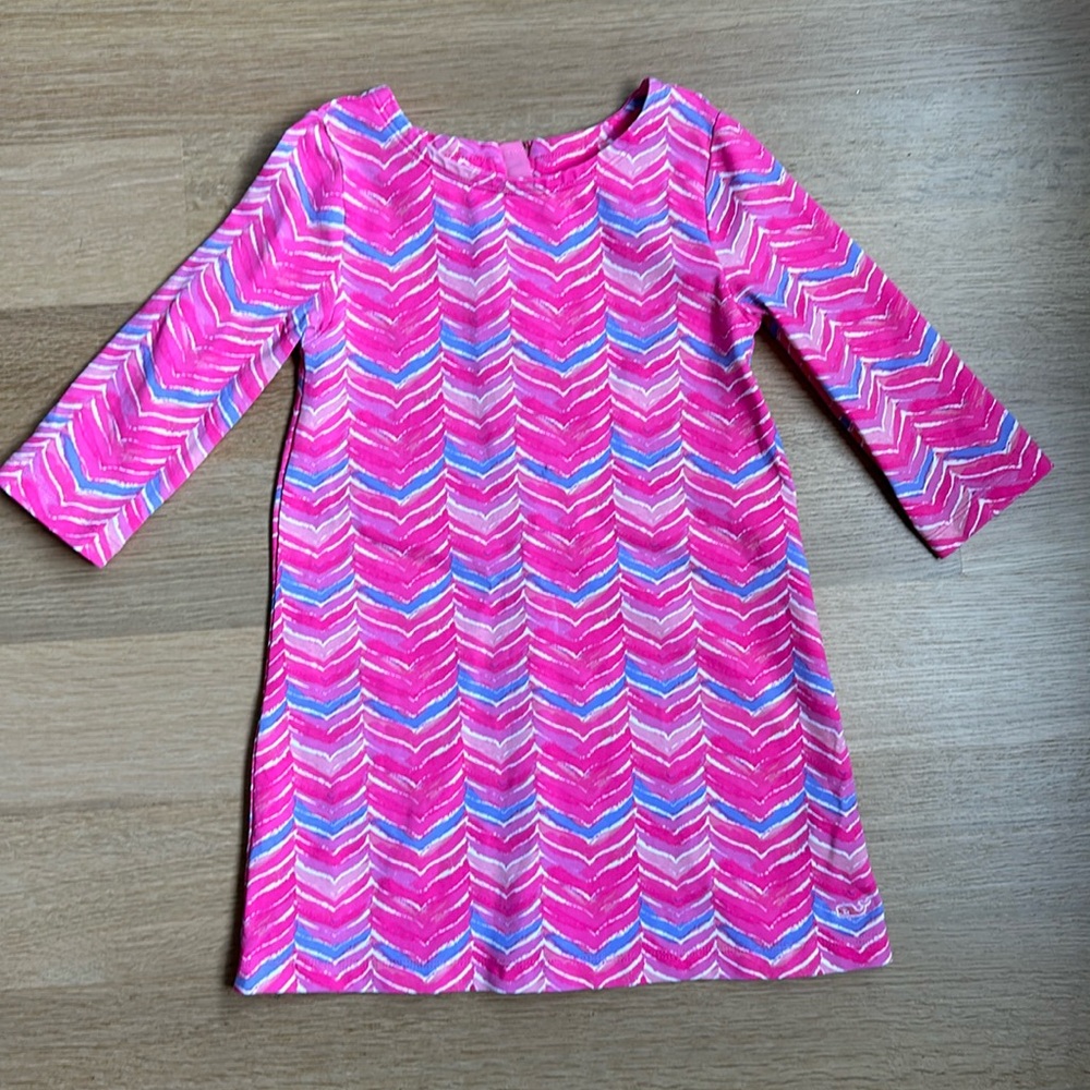 Vineyard Vines girls 4T pink printed dress
